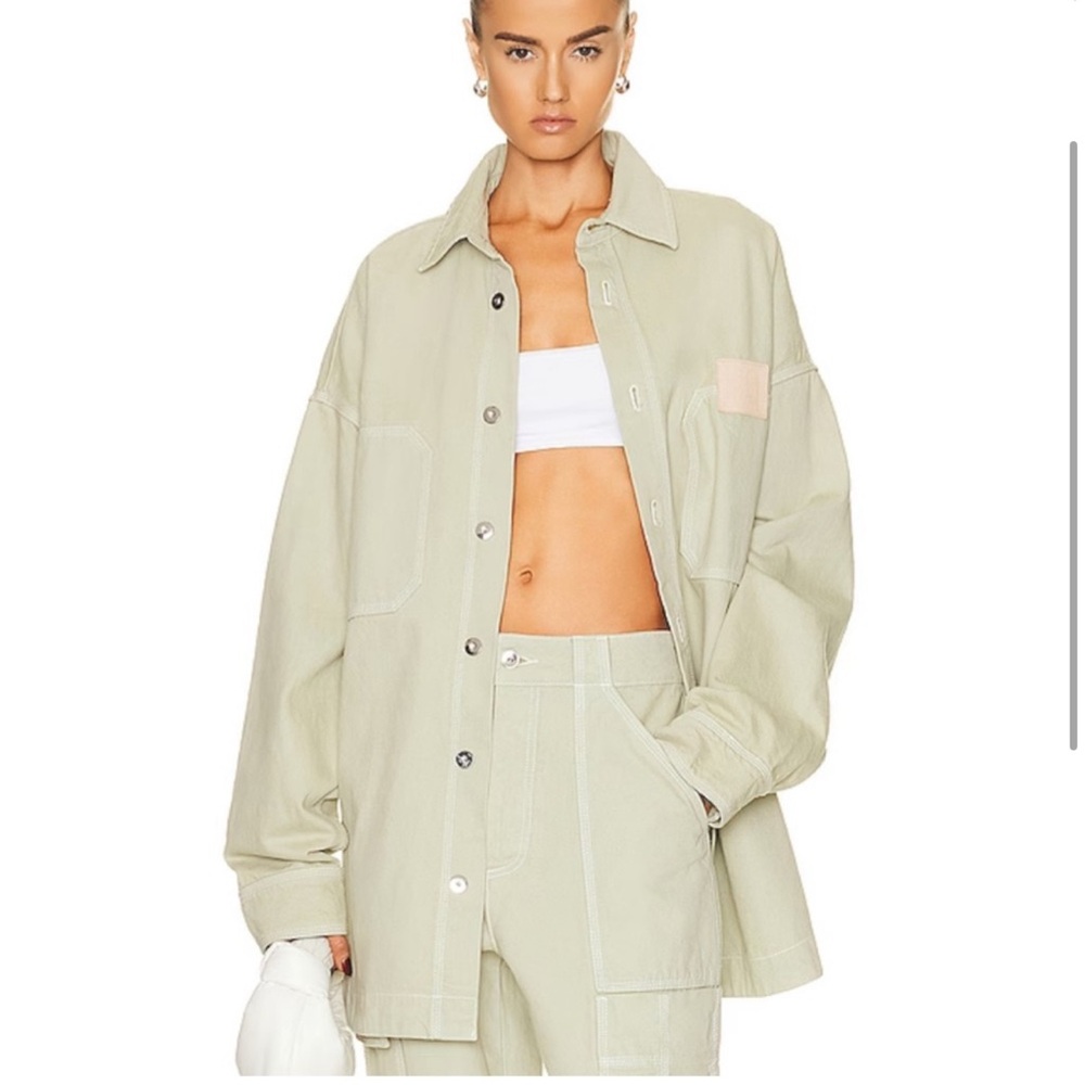 HELSA oversized shirt jacket XS/S